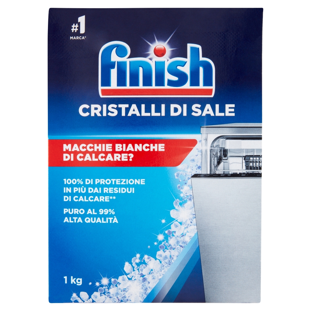 Finish Cristalli di Sale cura lavastoviglie 1000 gr